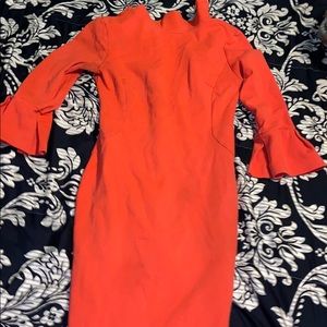 Fitted nice dress. Very comfortable